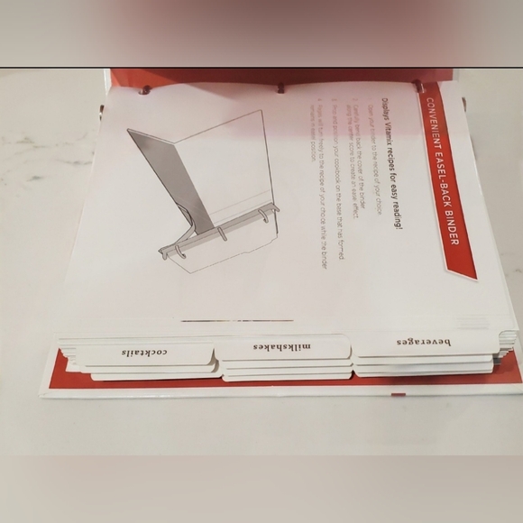 Vitamix Creations Recipes Cookbook Hardcover 3 Ring Binder Over 300 Easy Recipes - Picture 4 of 12
